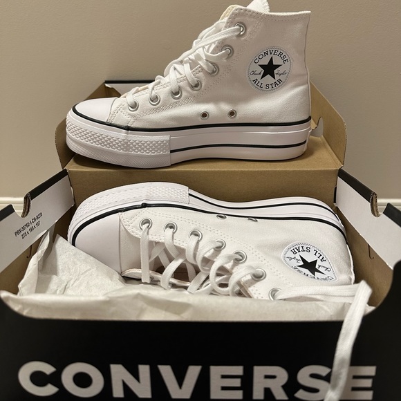 Converse Shoes - platform high top converse sneakers